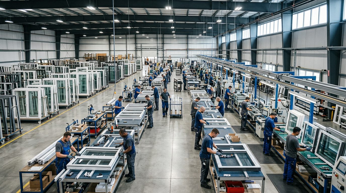 window-manufacturing-facility-production-lines
